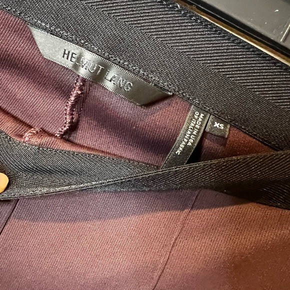 Helmut Lang's Legging With Flare in Wine XS - Picture 6 of 6